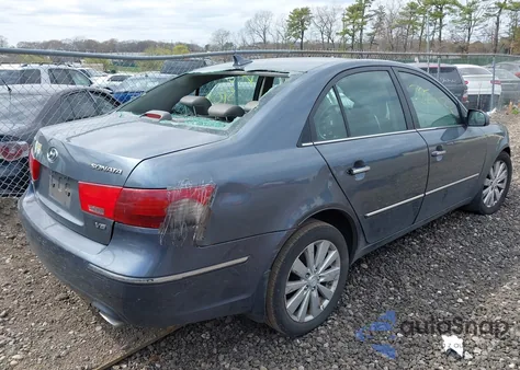 2009 Hyundai Sonata Limited V6 z USA, uszkodzony, nr VIN 5NPEU46F89H521397